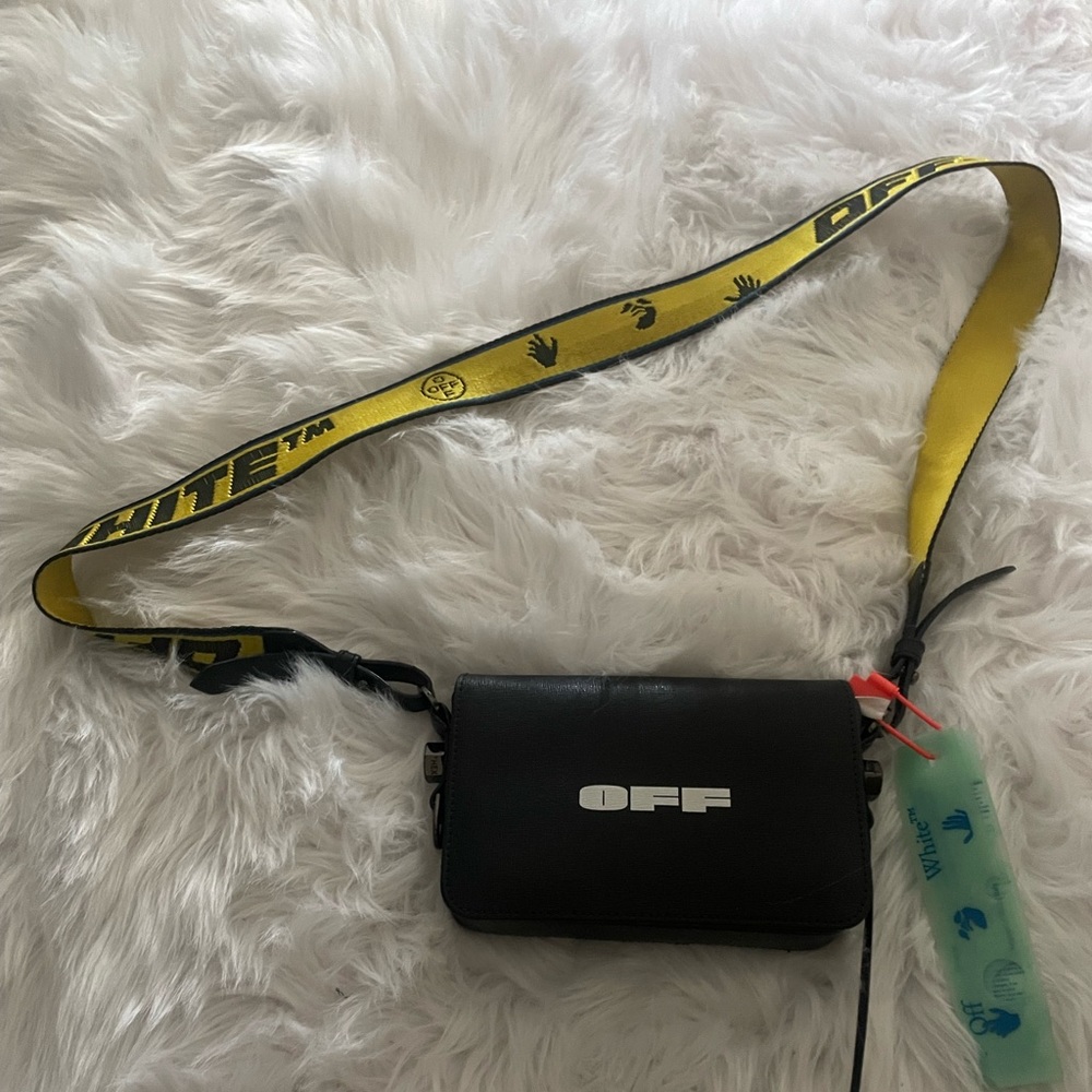 LIKE NEW** OFF White Camera Bag